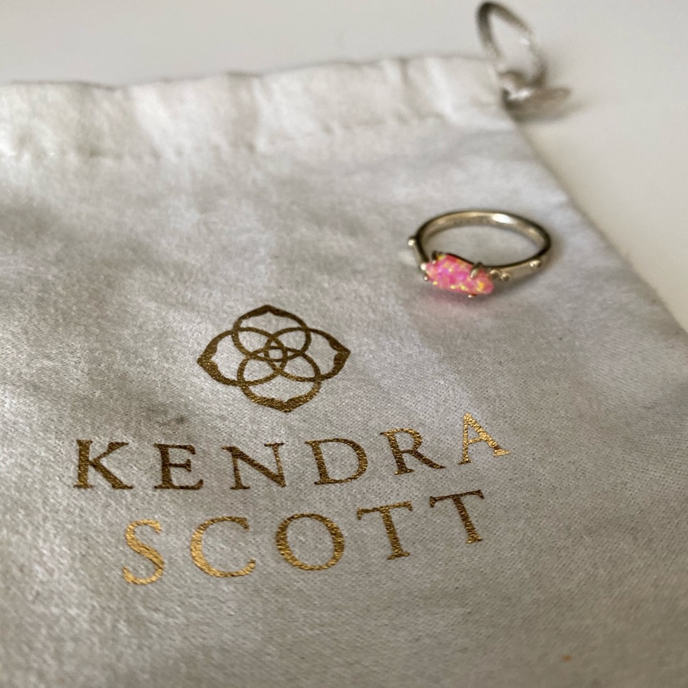 Kendra Scott Pink Kyocera Opal Ring